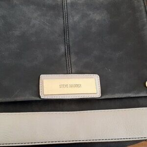 Sac Steve Madden gris en cuir